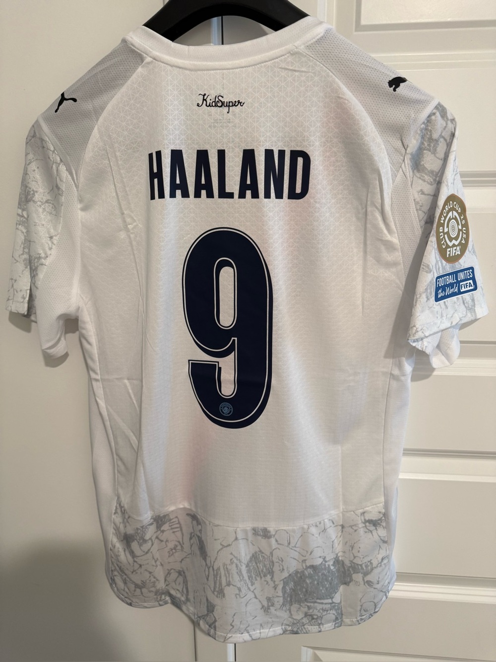 NWT 2025 Manchester City Away Haaland Player Version Soccer Jersey XXL